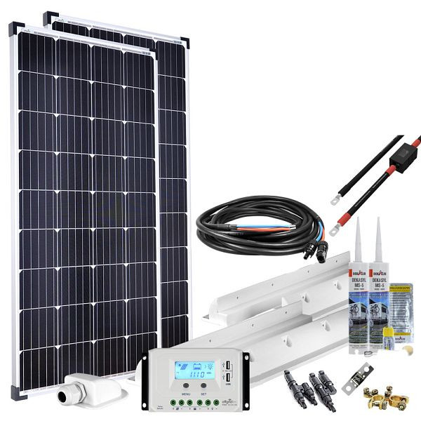 Offgridtec mPremium XL-300W 12V Wohnmobil Solaranlage, 4-01-010960