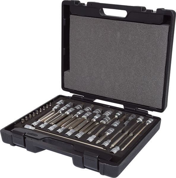 KS Tools 1/4"+1/2" KFZ-Bit-Stecknuss-Satz, 38-teilig, 911.4500