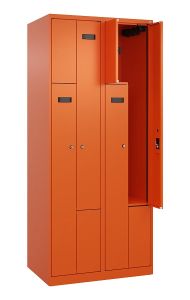 C+P Z-Spind Evolo PLUS, 4 Fächer, 1850x800x500mm, 2004/2004, Zylinderschloss, 049003-224 S10044