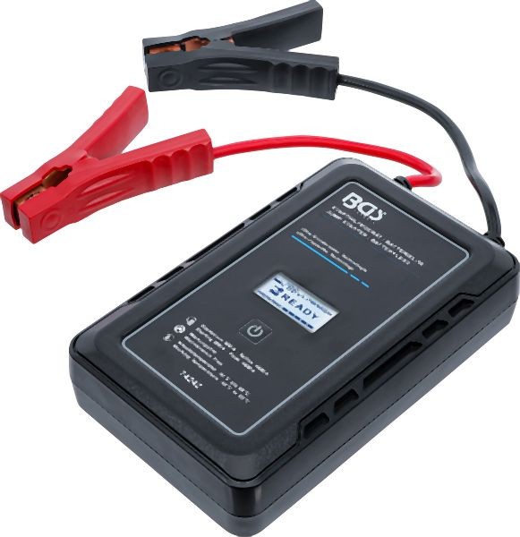 BGS Starthilfegerät, Batterielos, mit Ultra-Kondensator Technologie, 12 V / 800 A / 1600 A, 74242