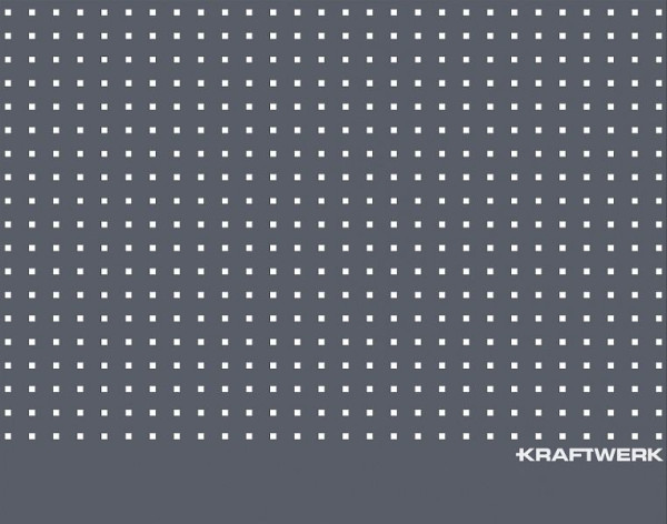 Kraftwerk Gelochte Rückwand für Werkstattwagen BT1100 800mm, 191.509.006