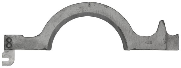 REMS Spannbacke links Ø 140 mm, 45°, 254642, 4039976036160