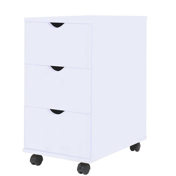 vidaXL Schubladenelement 33×45×60 cm Weiß, 245727