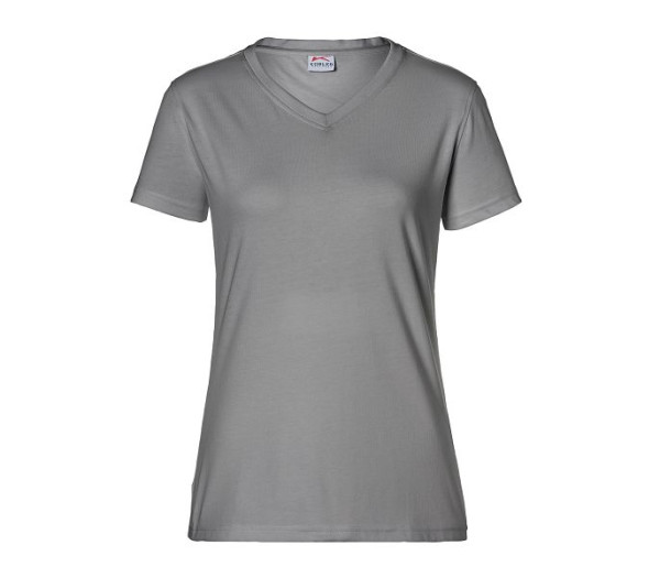 Kübler SHIRTS T-Shirt Damen, Farbe: mittelgrau, Größe: XS, 5024 6238-95-XS