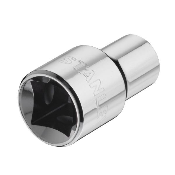 Stanley 1/2" 6-Kant Stecknuss 10 mm mit MaxiDrive-Profil, STMT86510-0