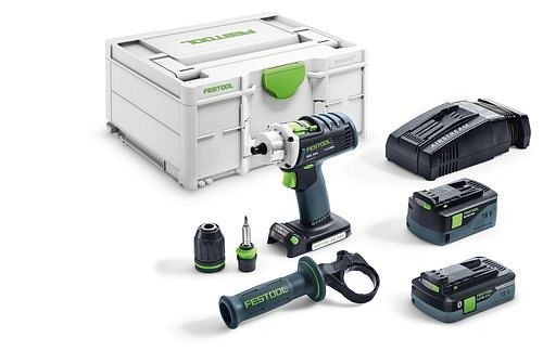 Festool Akku-Bohrschrauber DRC 18/4 5,2/4,0 I-Plus-SCA QUADRIVE, 576463