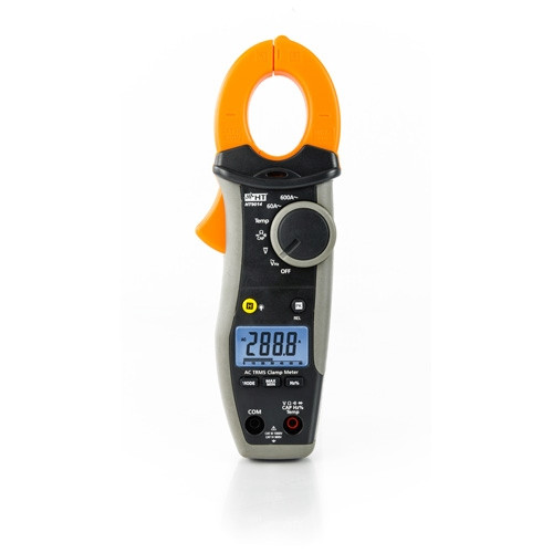 HT Instruments Digitale Stromzange 600A AC TRMS & Temperaturmessung, CAT IV 600V, 1009014