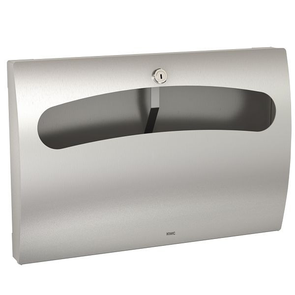 KWC WC-Sitzpapierspender, STRATOS, Edelstahl, Aufputz, 393x263x54 mm, 3600008877