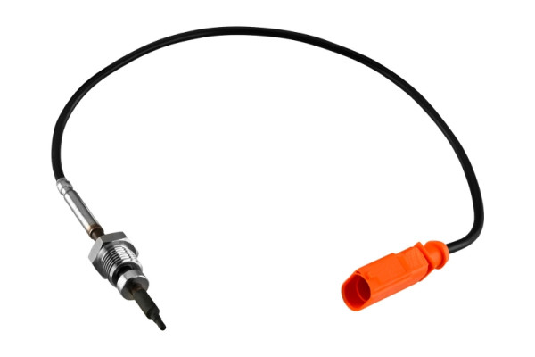 HELLA Sensor, Abgastemperatur, 2-polig, geschraubt, Kabel: 410mm, 6PT 010 376-831