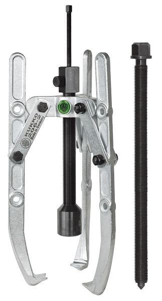 KUKKO 3-armiger Abzieher mit schwenkbaren Haken, verstellbarer Tiefe, Hydraulikspindel, Spannweite außen: 400 mm, 206-2-B