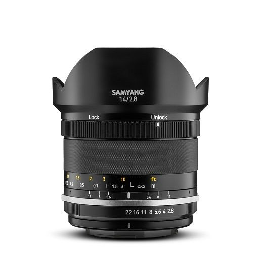 Samyang MF Fotoobjektiv 14mm F2,8 MK2 Canon EF, 1022985