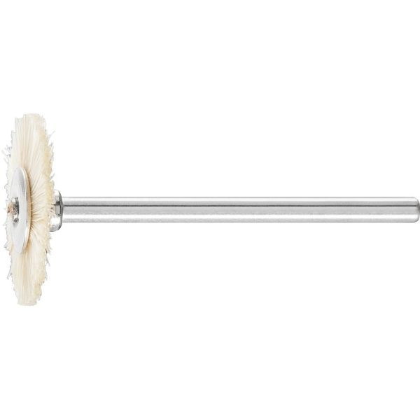 Pferd Rundbürste mit Schaft, ungezopft RBU 2202/3 SBW, VE: 10 Stück, 43100757