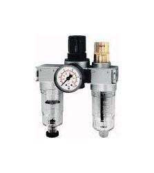 Riegler Wartungseinheit, dreiteilig mit Polycarbonatbehälter, 100399