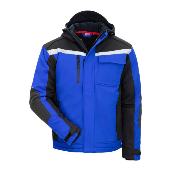 NITRAS MOTION TEX PLUS, Winter-Softshelljacke, königsblau / schwarz (Farbcode: 2010), Größe: XS, VE: 10 Stück, 7181W-XS