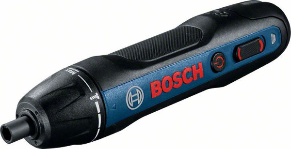 Bosch Akku-Schrauber Bosch GO, Bit-Set 25-teilig, Schrauberbit PH2, Ladegerät, L-BOXX, 06019H2101