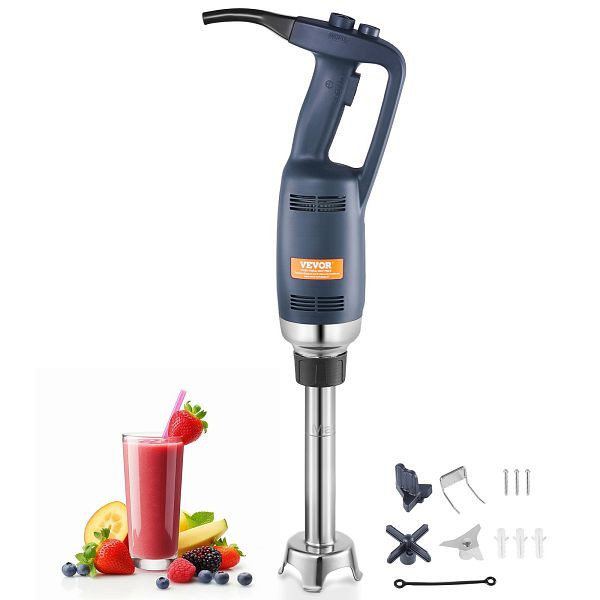 VEVOR Kommerzieller Stabmixer 350W Handmixer Suppensaucen 16000U/min Mixstab, ZXSCJBQ350WBTBCTVV2