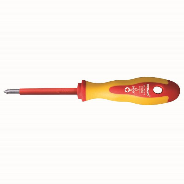 BRINKO Schraubendreher 1000 V, PZ1, 2079-18/1, 4024184207969