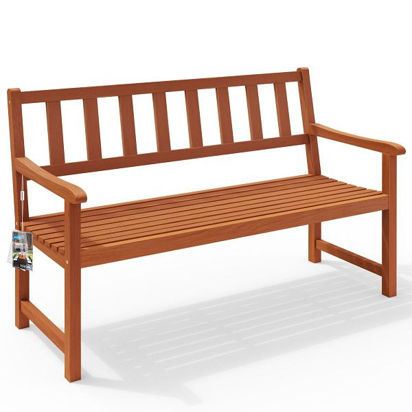 casaria Gartenbank Kensington Akazienholz 120x90x50-58cm, 100088