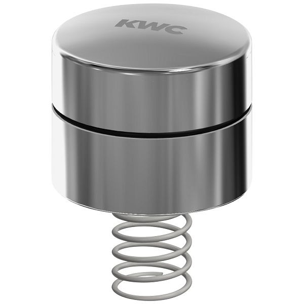 KWC Druckkappe, AQUALINE, DN20, Ganzmetall, poliert verchromt, 2000105097