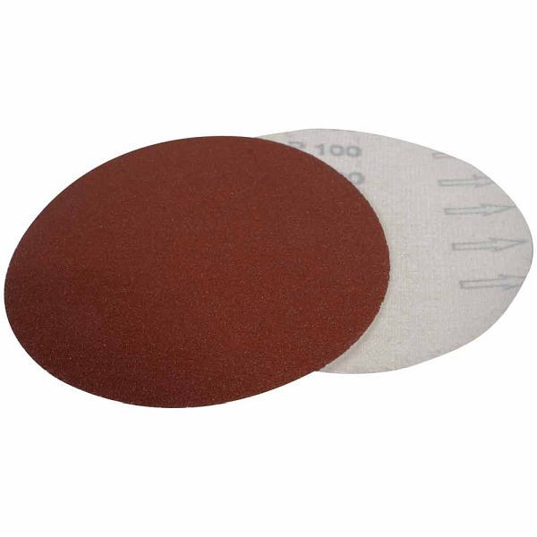 Holzmann Schleifteller Klett Ø126xK60, VE: 5 Stück, STK75K60, 9120058376245