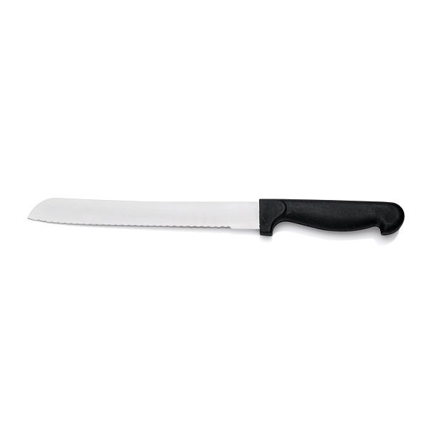 WAS Brotmesser mit Kunststoffgriff, 20 cm, Edelstahl, VE: 3 Stück, 7060200