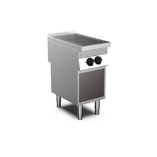 Mareno MO-700 Elektoherd mit 2 quadratische Kochplatte, 40cm, 170.410
