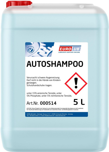 Eurolub Autoshampoo, VE: 5 L, 000514