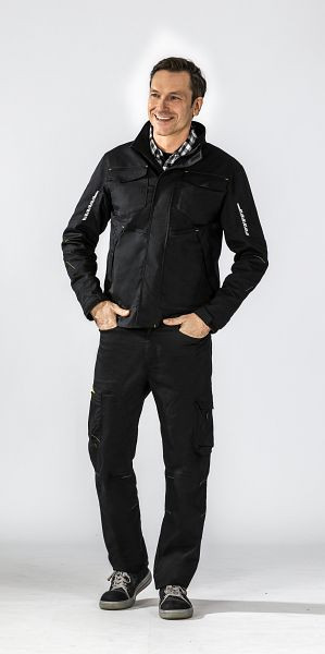Planam Stretchline Bundjacke, schwarz, Größe 56, 6600056