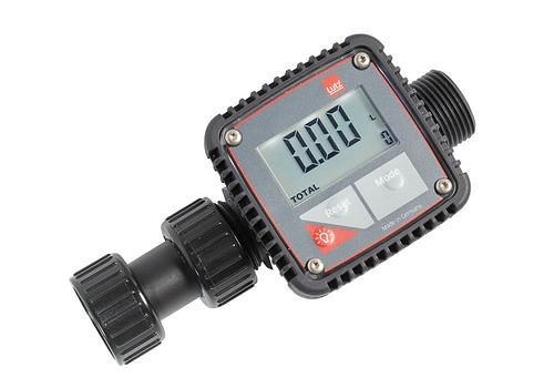 DENIOS Durchflussmesser aus PP, für den Laborbetrieb, Pumpenanschluss G 1", 267935