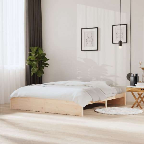 vidaXL Massivholzbett 180x200 cm, 814964, 8720286999097
