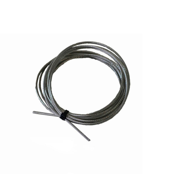 ewuaqua iWater Drahtseil 5 mm aus Edelstahl, mit PVC Drahtseil für Brunnenpumpen, 1 m, 20257