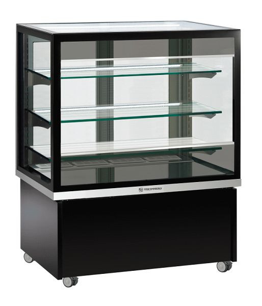 KBS Vitrine Karina 137 SB, 3-seitig isolierverglaste Verkaufstheke für den Einsatz im Selbstbedienungsbereich, 23112137