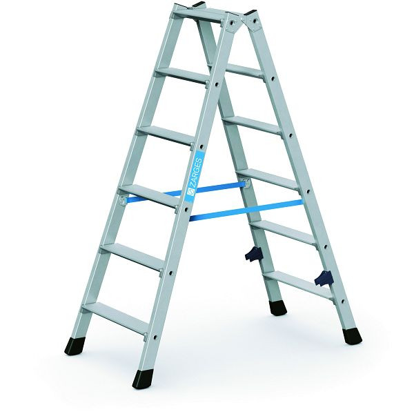 ZARGES Nova B - Stufen-Stehleiter 2 x 6 Stufen, 42466, 4003866424665