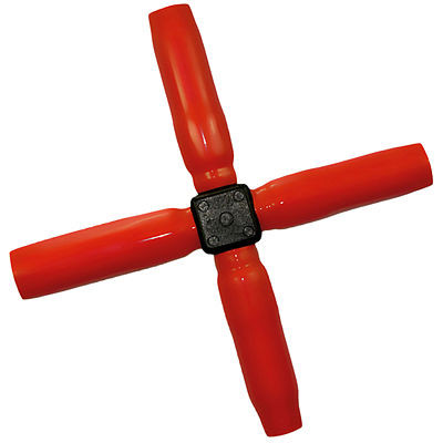 Preising isolierter Kreuzschlüssel, Größe 220 x 220 mm, 13x17x19x22m, 7330E07