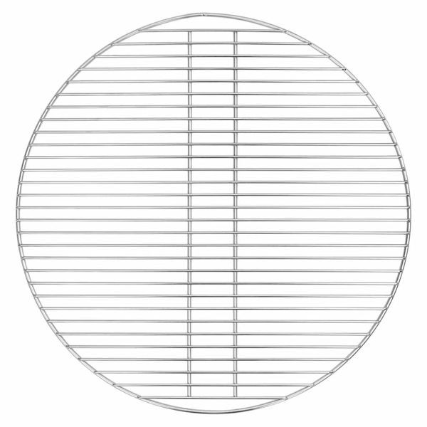 vidaXL Grillrost Silber 57 x 57 cm Edelstahl, 42008308
