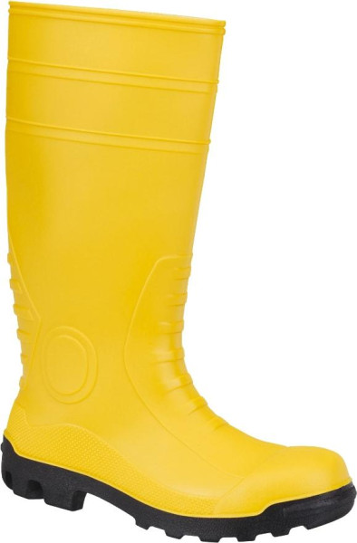 Hase Safety WIESMOOR, PVC/Nitril-Stiefel gelb, EN 345-S5, Größe: 38, VE: 6 Paar, 650000-38