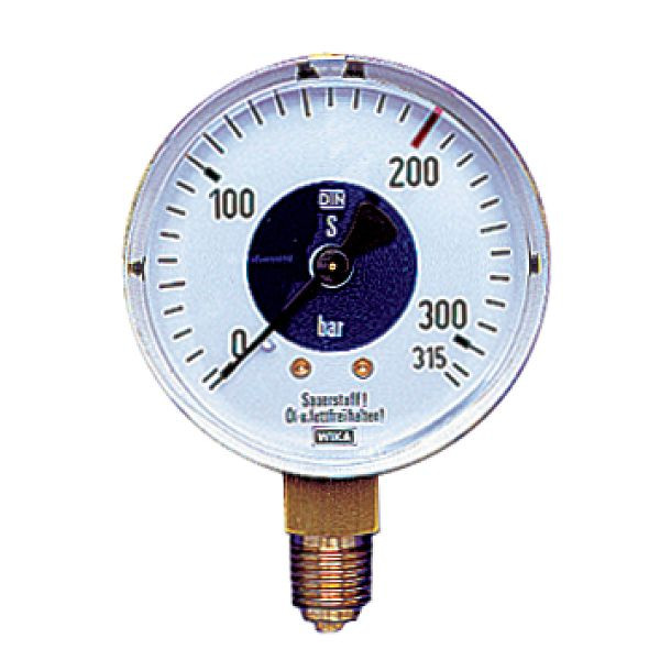 Schweißkraft Manometer Acetylen 40 bar, 1700041, 4036351015550