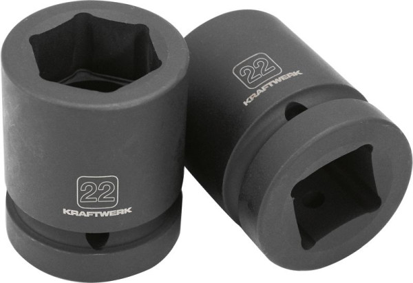 Kraftwerk 1" Schlag-Steckschlüssel-Einsatz, lang 22 mm, 581220