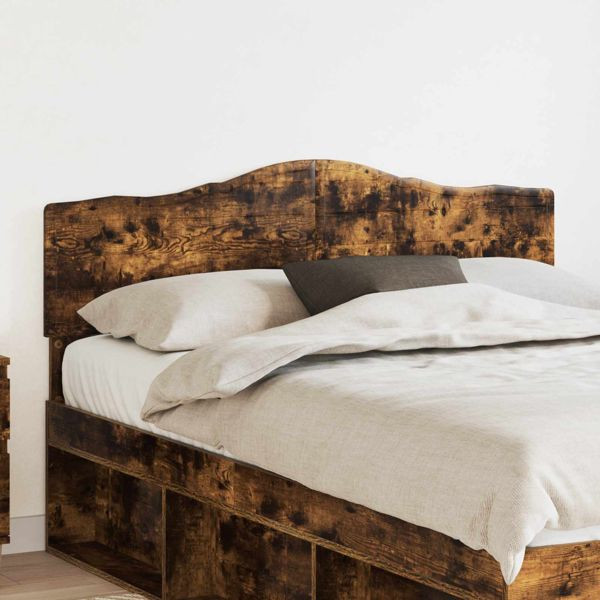 vidaXL Kopfteil Geräucherte Eiche Holzwerkstoff, 888666
