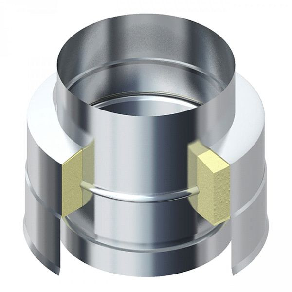 Solarbayer Außenkamin Mündungsabschluss 150/0,5mm, 530071001