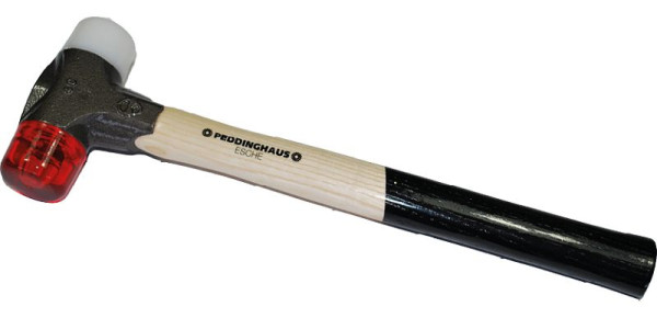 Peddinghaus Nylon- und Plastikhammer 'KH-X' verstärkt - Größe 2 - 27 mm - 300 g - mit Eschenstiel, 5438020027