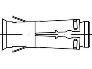 ART 88513 FISCHER-Hohldecken-Anker FHY A 4 M 6 VE=S (50 Stück)