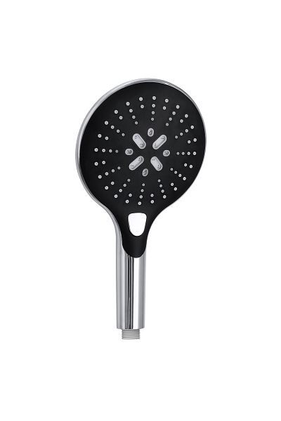 Sanotechnik Handbrause chrom 15cm 3 Funktionen, AS406K, 9002827061326