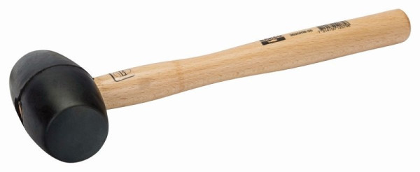 Bahco Gummihammer, Holzgriff, 250 g, 320 mm, Kopf 55x90 mm, 3625RM-55