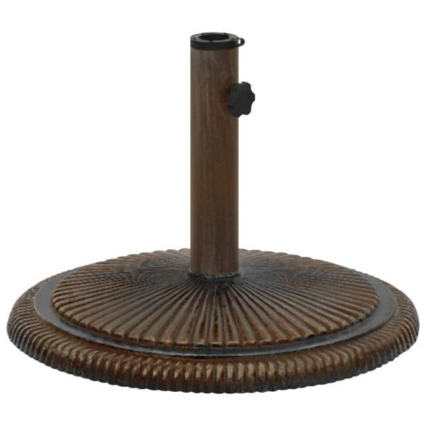 vidaXL Sonnenschirmständer Bronzen 45x45x30 cm Gusseisen, 317771