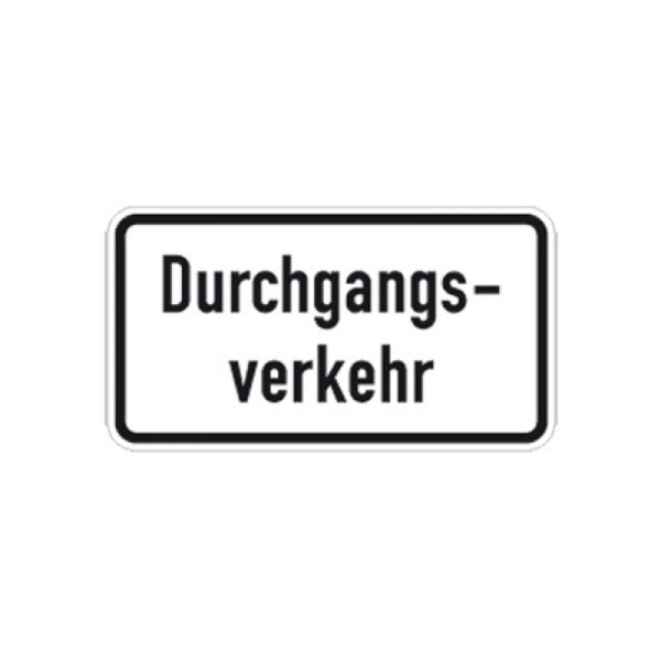 Stein HGS Durchgangsverkehr Nr. 1053-36, 412x750mm /RA2/Flachform 2mm, 1053-36-321