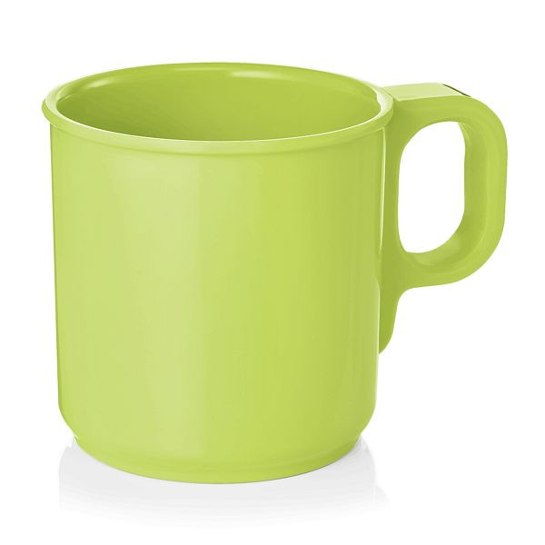 WAS Melamine Becher, 0,25 Liter, grün, Melamin, VE: 12 Stück, 9366028