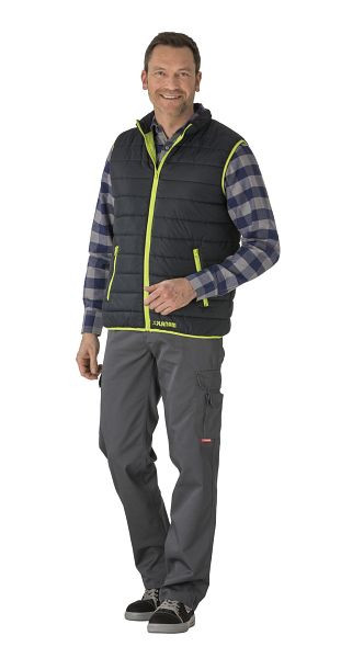 Planam Outdoor Lizard Weste, marine/grün, Größe XS, 3697040