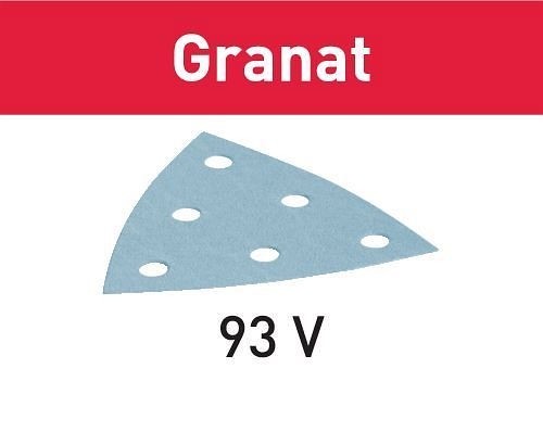Festool Schleifblatt STF V93/6 P320 GR/100 Granat, VE: 100 Stück, 497399