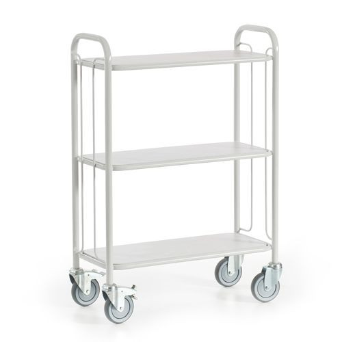Rollcart Bürowagen ohne Trenngitter (800x380), Tragkraft: 150 kg, 08-7473